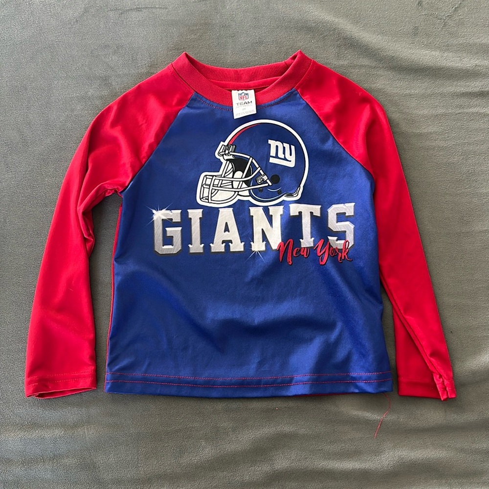 New York Giants 2T long sleeve shirt